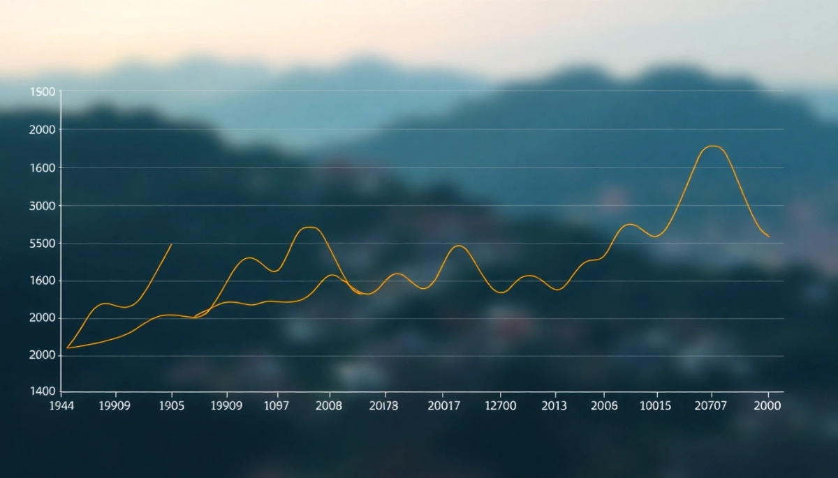 Ceny nieruchomości we Włoszech wykres