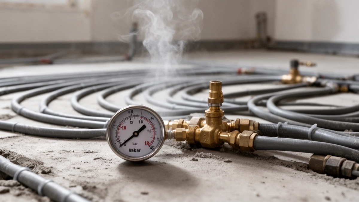 Jakie ciśnienie w podłogówce