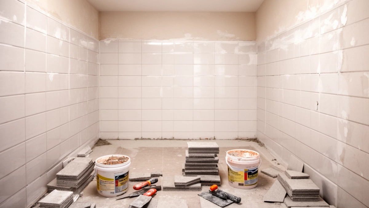 Kolejność układania płytek ściana czy podłoga