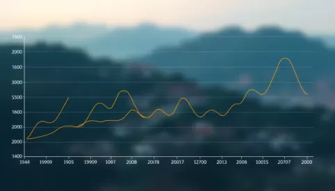 Ceny nieruchomości we Włoszech wykres