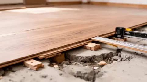 Jak kłaść panele na krzywej podłodze