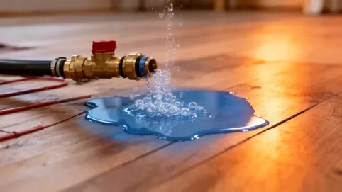 Jak odpowietrzyć podłogówkę z zaworem RTL