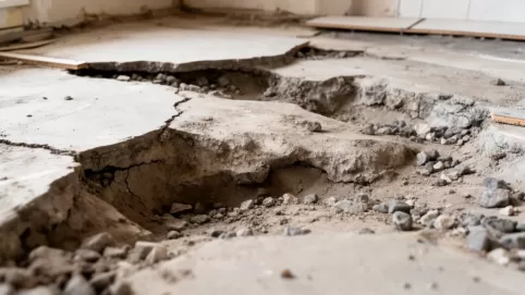 Jaki podkład pod panele na nierówną podłogę