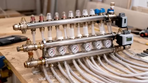 jaki rozdzielacz do podłogówki 100m2