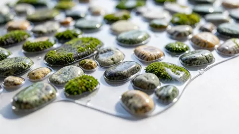 Naklejki 3D na podłogę pod żywicę