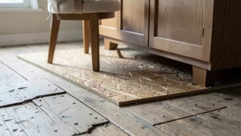 płyta osb na nierówną podłogę