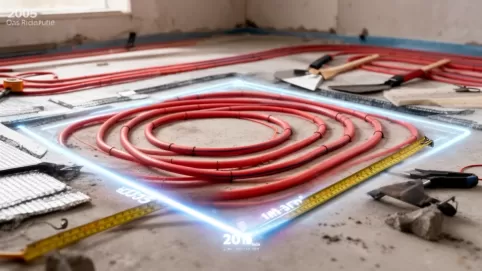 Podłogówka cena za m2 robocizny 2025