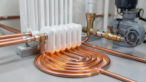 Schemat podłączenia podłogówki z grzejnika